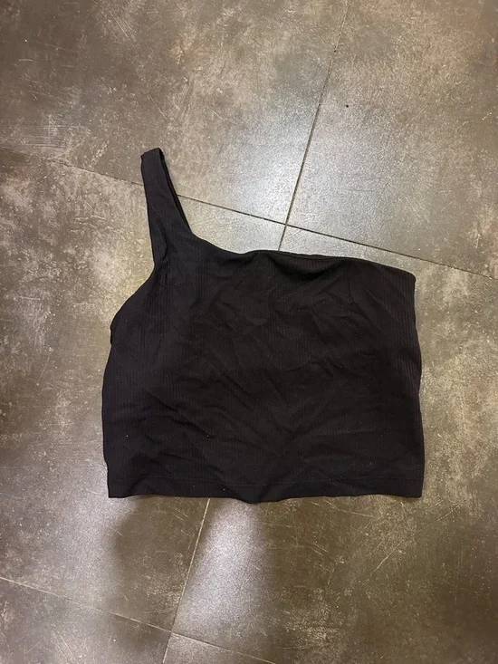 lululemon athletica Black One-Shoulder Ribbed Tank - Picture 2 of 2